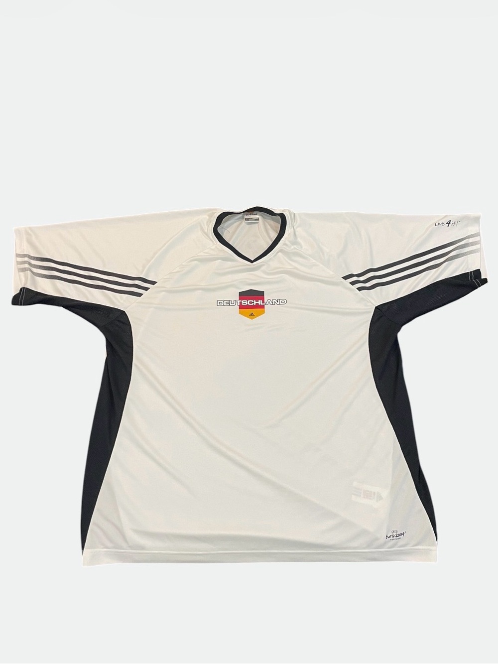 Vintage Y2K Adidas Germany Euro 2004 Soccer Jersey XL